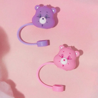 Care Bears 吸管套 粉色、紫色