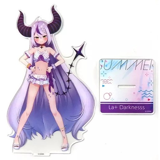 拉普拉斯 達克尼斯 暗黑 立牌 泳裝 虛擬 Youtuber hololive シャイニーウェーブver.