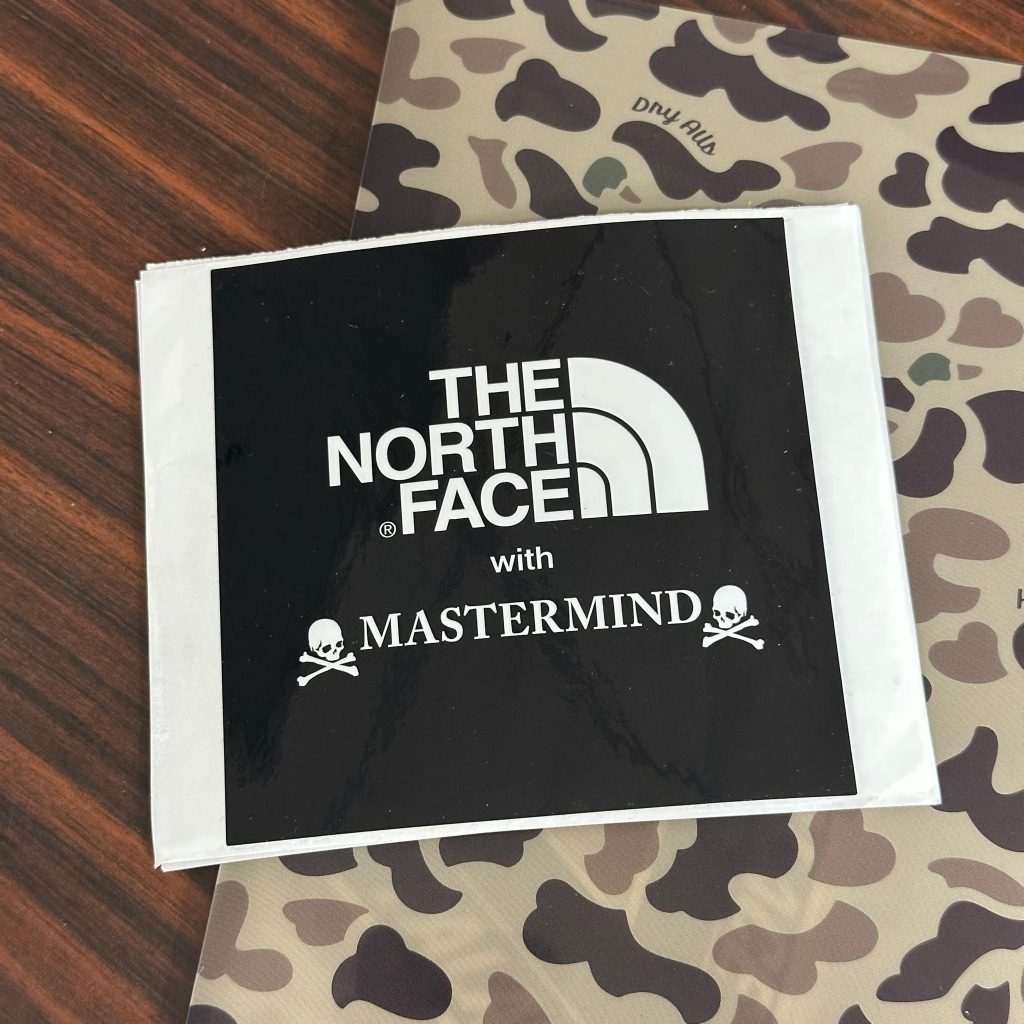 THE NORTH FACE 聯名貼紙 全新 Mastermind 登機箱/行李箱 吉他 收納盒裝飾
