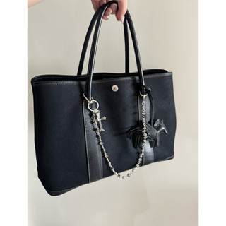 超帥🖤正品Hermes garden party 愛馬仕 中古花園包 二手精品包