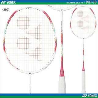 YONEX NANOFLARE 70 羽球拍 /速度型羽拍/NF-70YX/橘粉紅（299)
