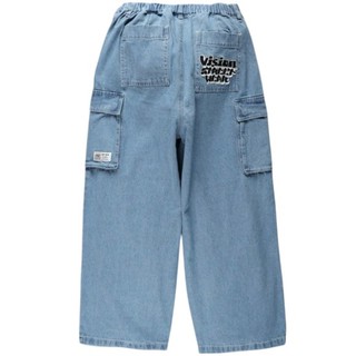 VISION STREET WEAR 4505058-104 DENIM CARGO PANTS 丹寧長褲 (淺藍色)