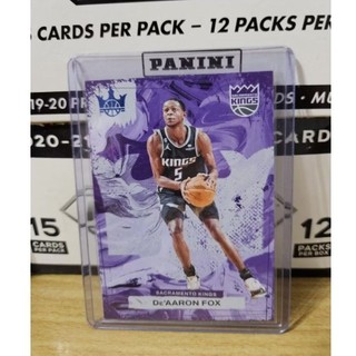 Panini Court Kings De'Aaron Fox 限量99 40/99 籃球卡