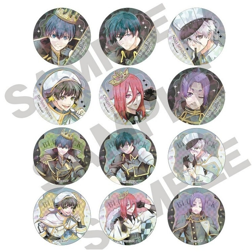 【正版現貨】藍色監獄 國際象棋系列 徽章 潔世一 糸師凜 凪誠士郎 蜂樂廻 千切豹馬 御影玲王 盲抽 周邊 動漫 收藏