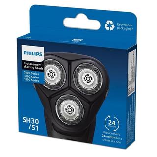 【PHILIPS 飛利浦】SH30 電動刮鬍刀專用刀頭｜適用S3000/S1000系列｜盒裝公司貨