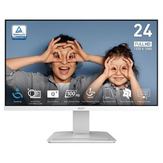 新莊 內湖 含稅價2000元 MSI 微星 PRO MP2412W (白色) 24型 VA 100Hz 螢幕新莊 內湖