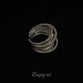 『Empty set』|| Eclipse sovereign 多層環狀結構交織戒指