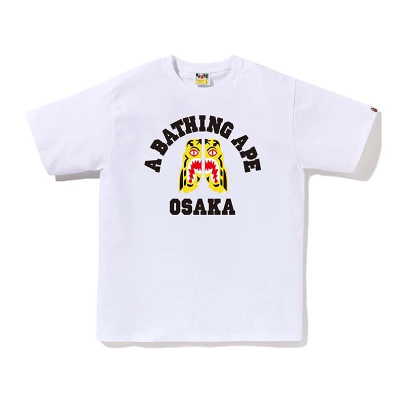 Bape Tiger College Osaka Tee 白色 老虎 短袖 BAPE-01 [台灣現貨]