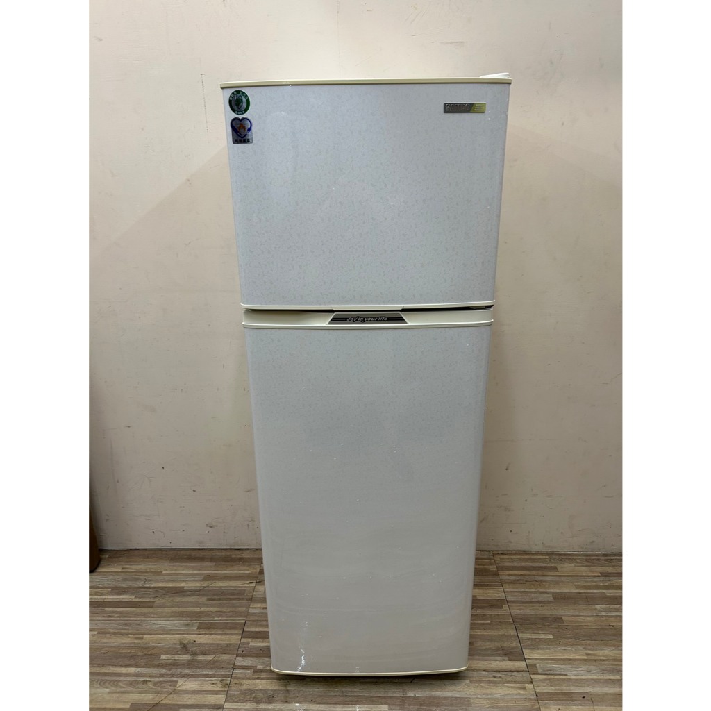 《大淡水二手精品傢俱》聲寶250公升雙門冰箱（2015） 台北二手傢具#新北二手傢俱＃基隆二手傢具#桃園二手傢具#南港二