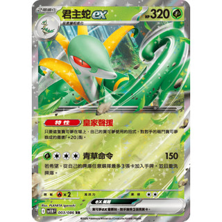 【DEX遊戲間】寶可夢 PTCG 君主蛇ex RR