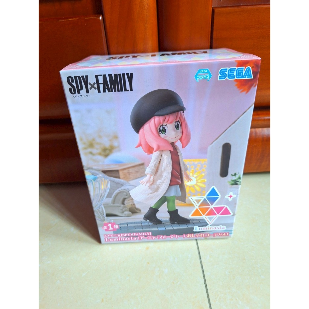 SEGA SPY×FAMILY 間諜家家酒 安妮亞 阿妮亞 安妮雅 安妮亞 佛傑 時尚衣裝 時裝 景品 模型 公仔