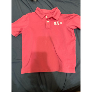 GAP 正版 polo衫 童 桃紅 可愛😍 Xs