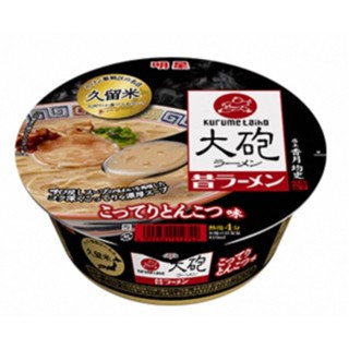 ▌油小路 ▌日本🇯🇵進口 明星 大砲 拉麵 日本拉麵 濃郁豚骨 豚骨拉麵 懷舊拉麵 日本泡麵