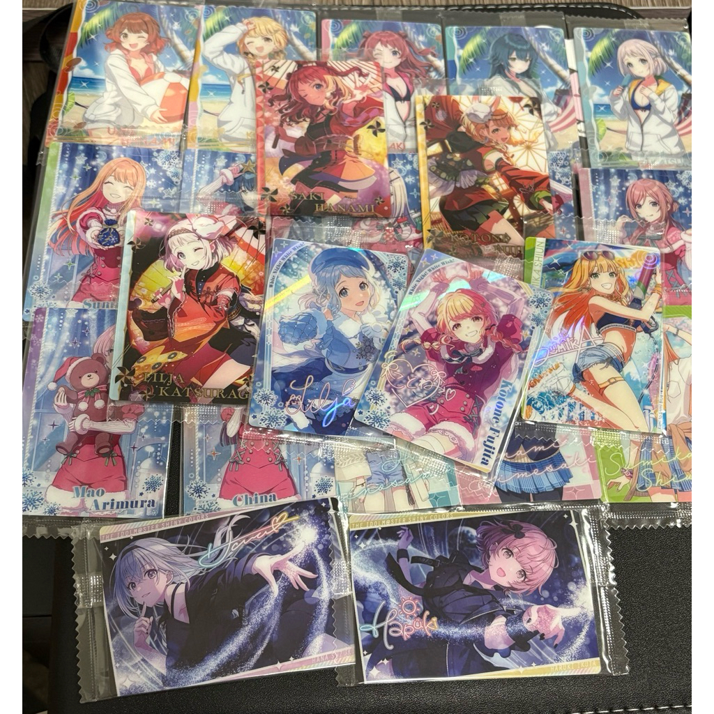 偶像大師 學園偶像大師 閃耀色彩 威化餅 餅卡