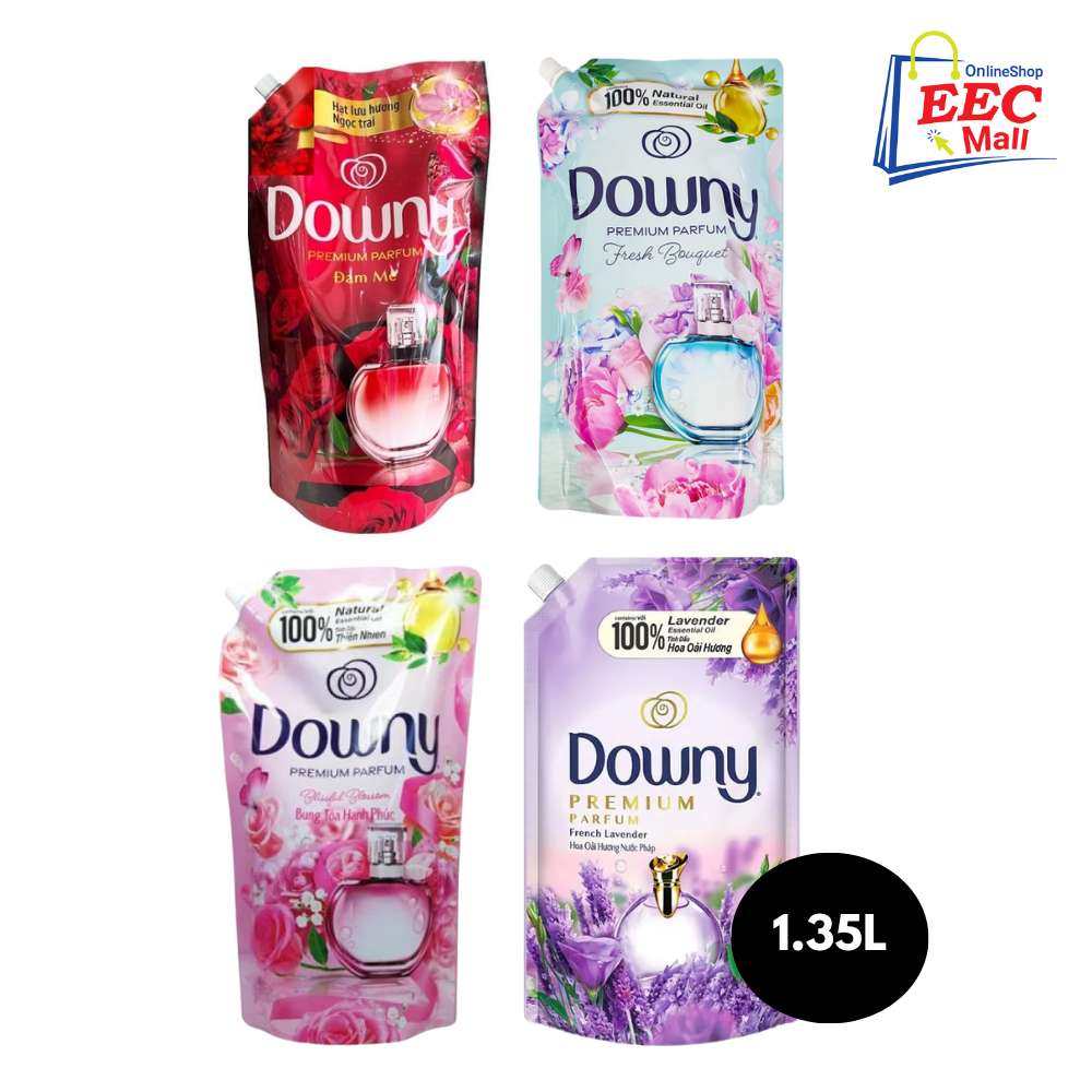DOWNY 香水 柔軟精 FABRIC SOFTENER Pelembut Pakaian 衣物柔軟精_1.35L
