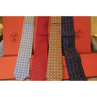 Hermes Silk Ties 愛馬仕絲領帶