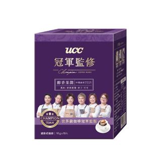 買一送一 共2包 UCC冠軍監修醇香果調濾掛式咖啡10g*10入