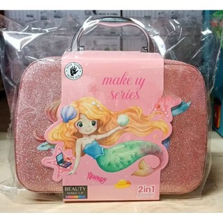 🎀現貨台灣🎀兒童化妝玩具彩妝玩具🎉水溶性配方 清水洗淨 化妝手提包 露營遊戲 互動益智 親子互動🎉兒童家家酒 生日禮物
