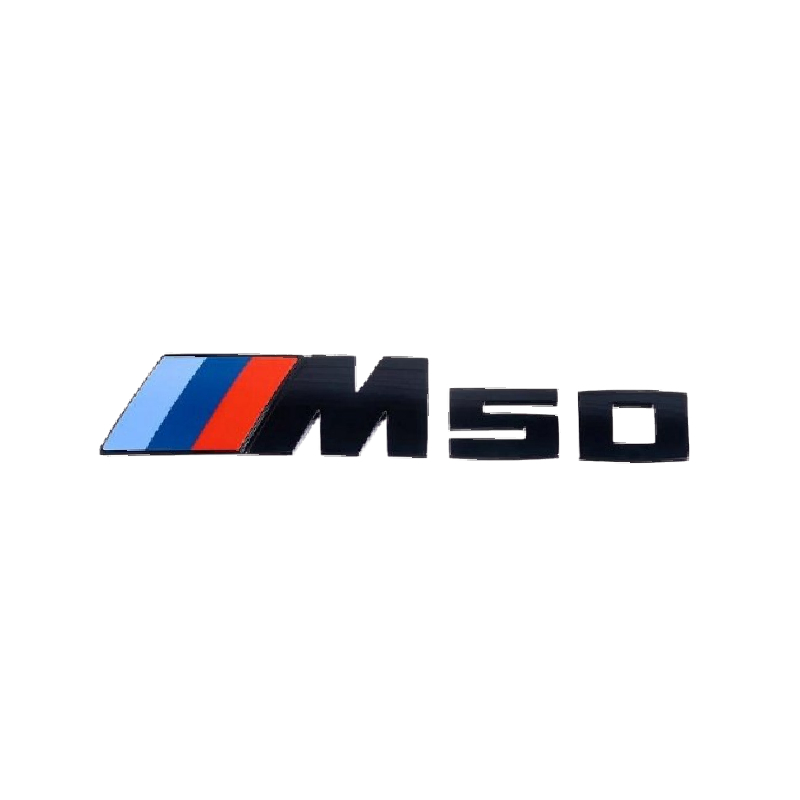 M performance BMW X3 G45 原廠 空力套件 M50 後車廂 車尾標 黑尾標【YGAUTO】