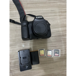 二手Canon 6D 一代(水貨) + 原廠電池 + 記憶卡*3