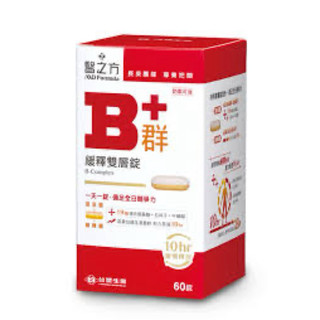 臺塑生醫 醫之方 緩釋 B群雙層錠 60錠