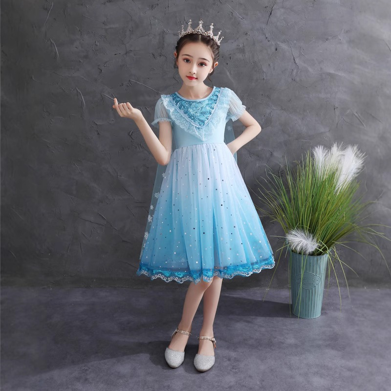 台灣現貨-洋洋小品小孩中壢平鎮女童公主服裝 冰雪公主 灰姑娘公主洋裝 睡美人公主服 長髮公主萬聖節裝扮 迪士尼童話公主