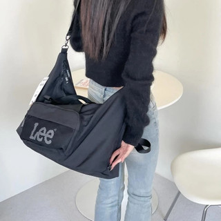 在台 LEE大容量旅行袋 多功能側背包 行李包 旅行包 BIG DUFFEL BAG 超實用旅行袋 男女包包Lee 正韓