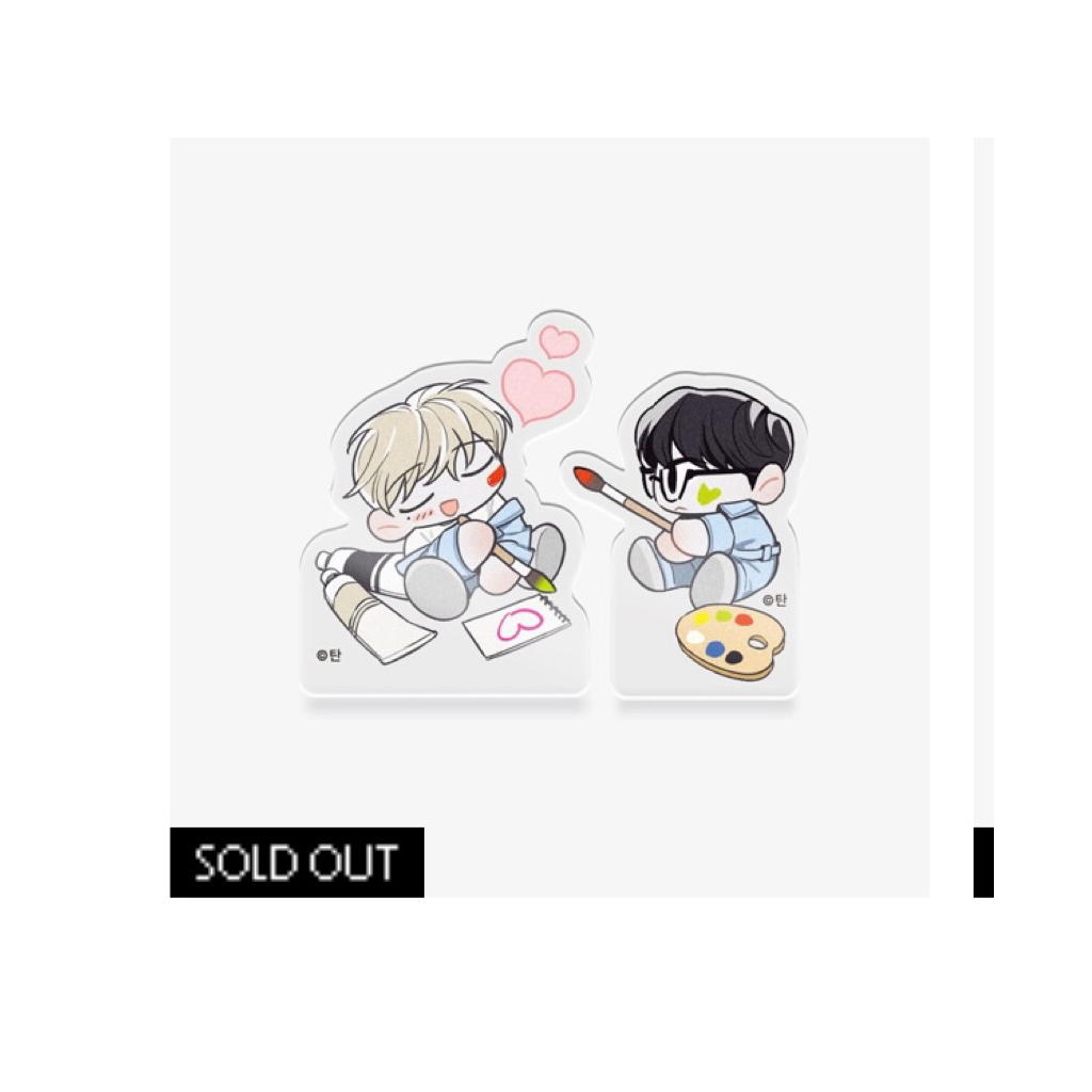 將殺 checkmate 壓克力小卡組 Bomtoon lezhin bl 已絕版