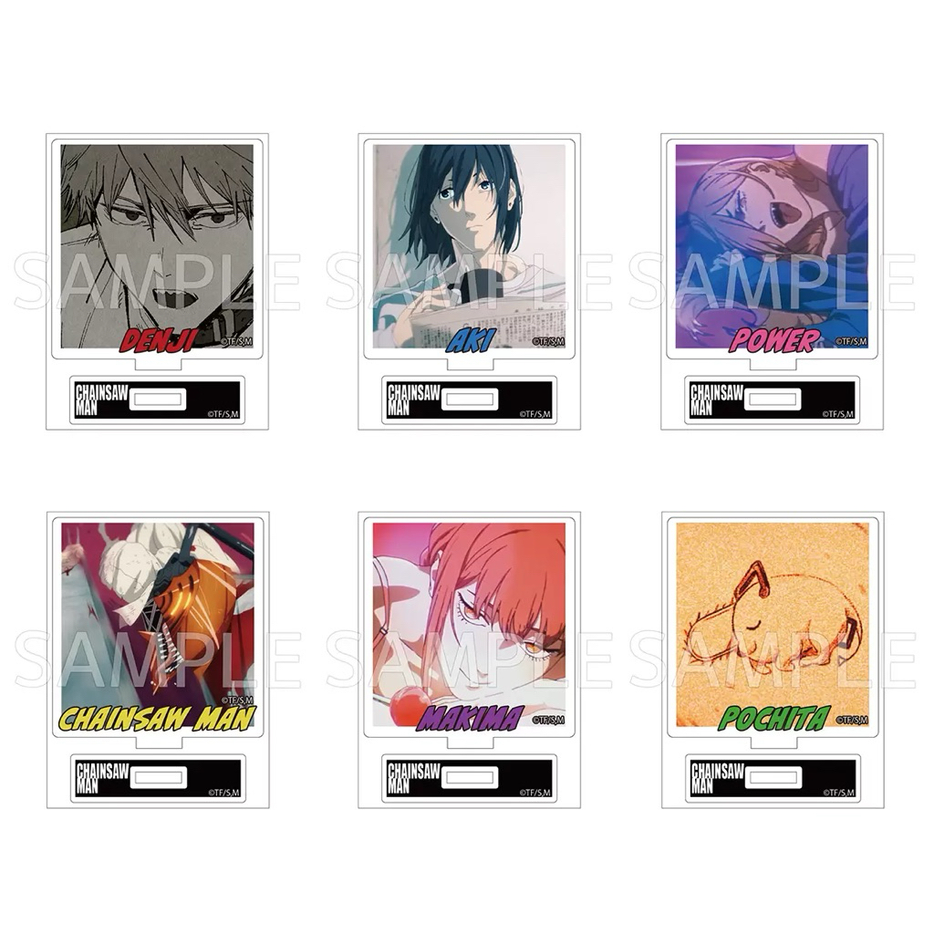 ꒰ 現貨 ꒱ 鏈鋸人 場面寫立牌 真紀真 瑪奇瑪 早川秋 電次 淀治 帕瓦 波奇塔