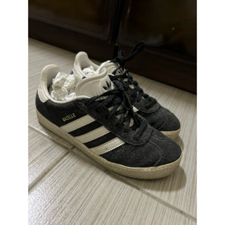 Adidas Originals Gazelle經典鞋 復古 輕量 麂皮 二手 深藍 休閒鞋