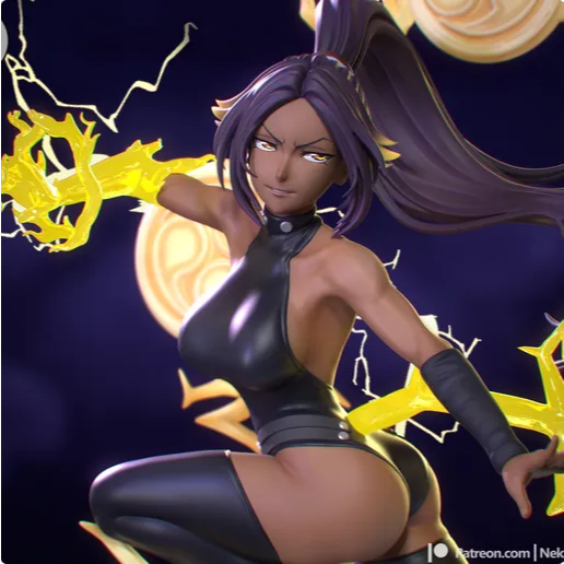 Tazo工坊[NEKO] 四楓院夜一-死神yoruichi(Bleach) 3D列印模型NEKO