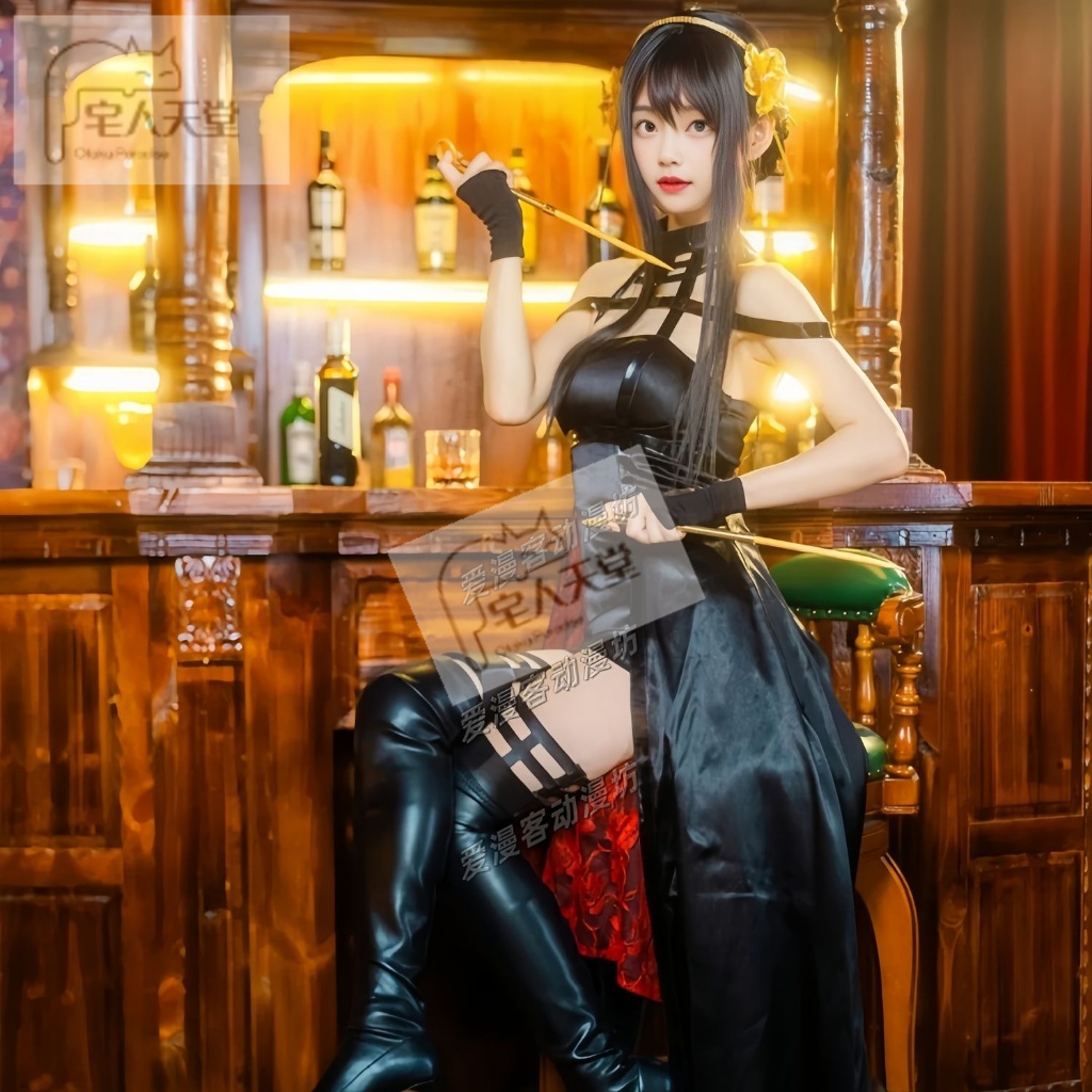 &間諜過家家約爾福傑cos服荊棘公主約兒布萊爾cosplay服二次元 c服 cosplay 約兒布萊爾 間諜過家家 約爾