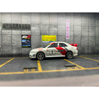 Tomica No.104 MITSUBISHI LANCER EVO IV WRC（螺絲底盤）