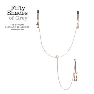 Fifty Shades of Grey 格雷的五十道陰影-鏈條 乳夾+陰蒂夾