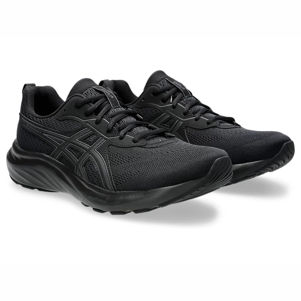 Asics 亞瑟士 Gel-contend 9 4E 超寬楦 男 慢跑鞋 舒適 1011B882-003 全黑 工作鞋