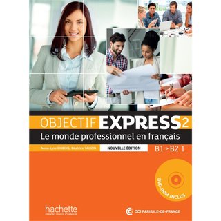 [華通書坊]Objectif Express - Nouvelle Edition 2 (A2-B1) - Livre De L'Eleve+DVD-Rom 書+DVD-Rom 9782014015751