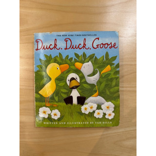 二手英文繪本 Duck Duck Goose 硬頁書