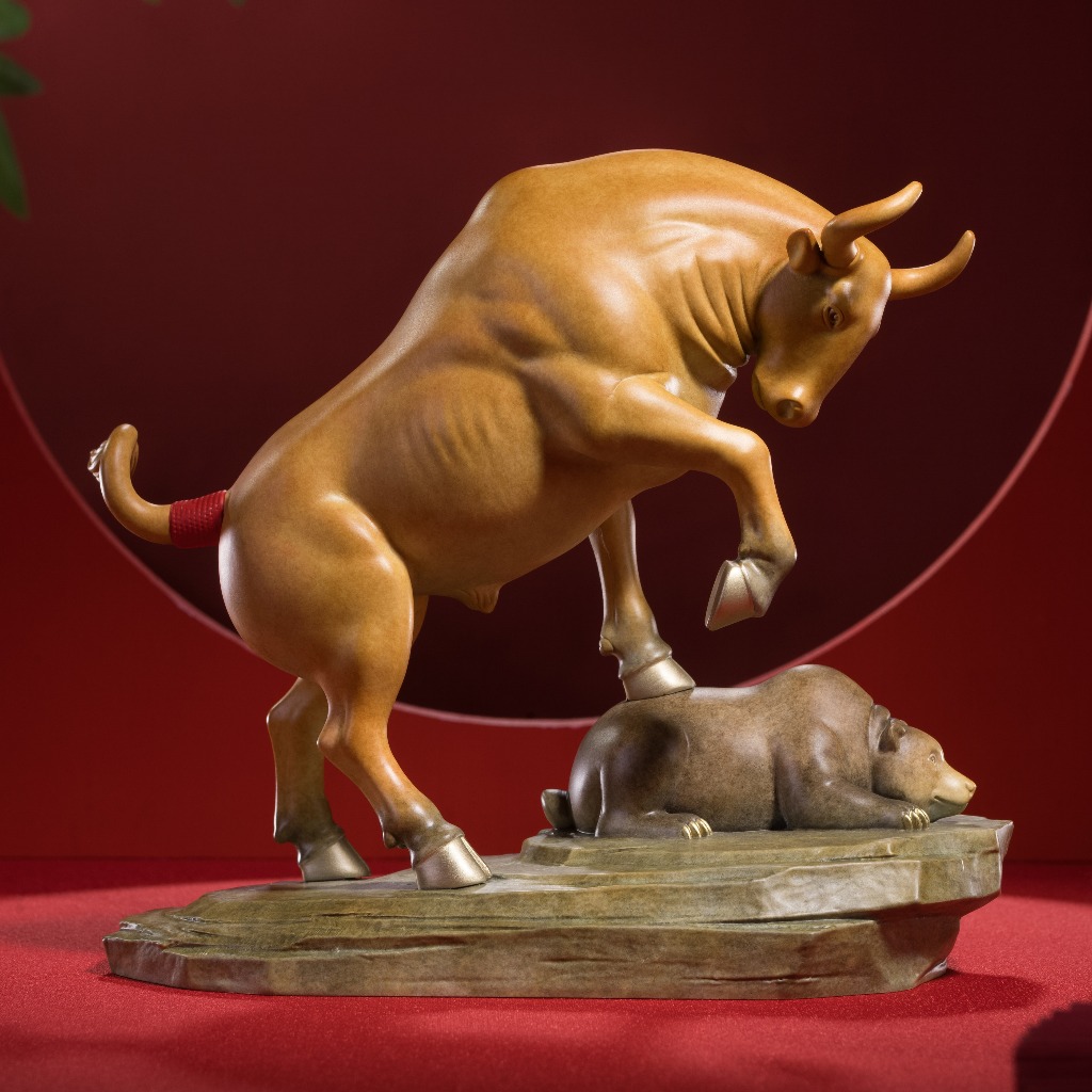 股市牛銅雕的價格推薦- 2026年1月| 比價比個夠BigGo