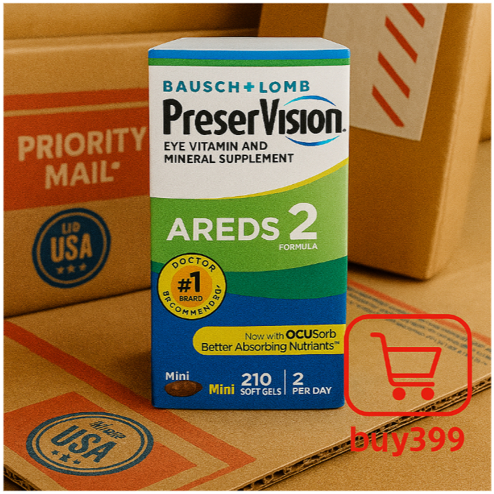 Bausch Lomb 博士倫 AREDS 2 Lutein 葉黃素210顆