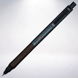日本 三菱鉛筆 uni-ball KURU TOGA Wood 轉轉自動鉛筆: 鐵灰色/Steel Grey