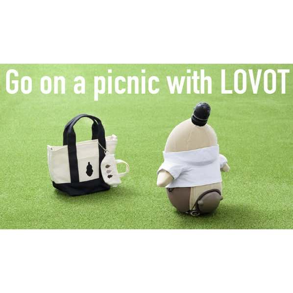 LOVOT 帆布迷你手提包托特包