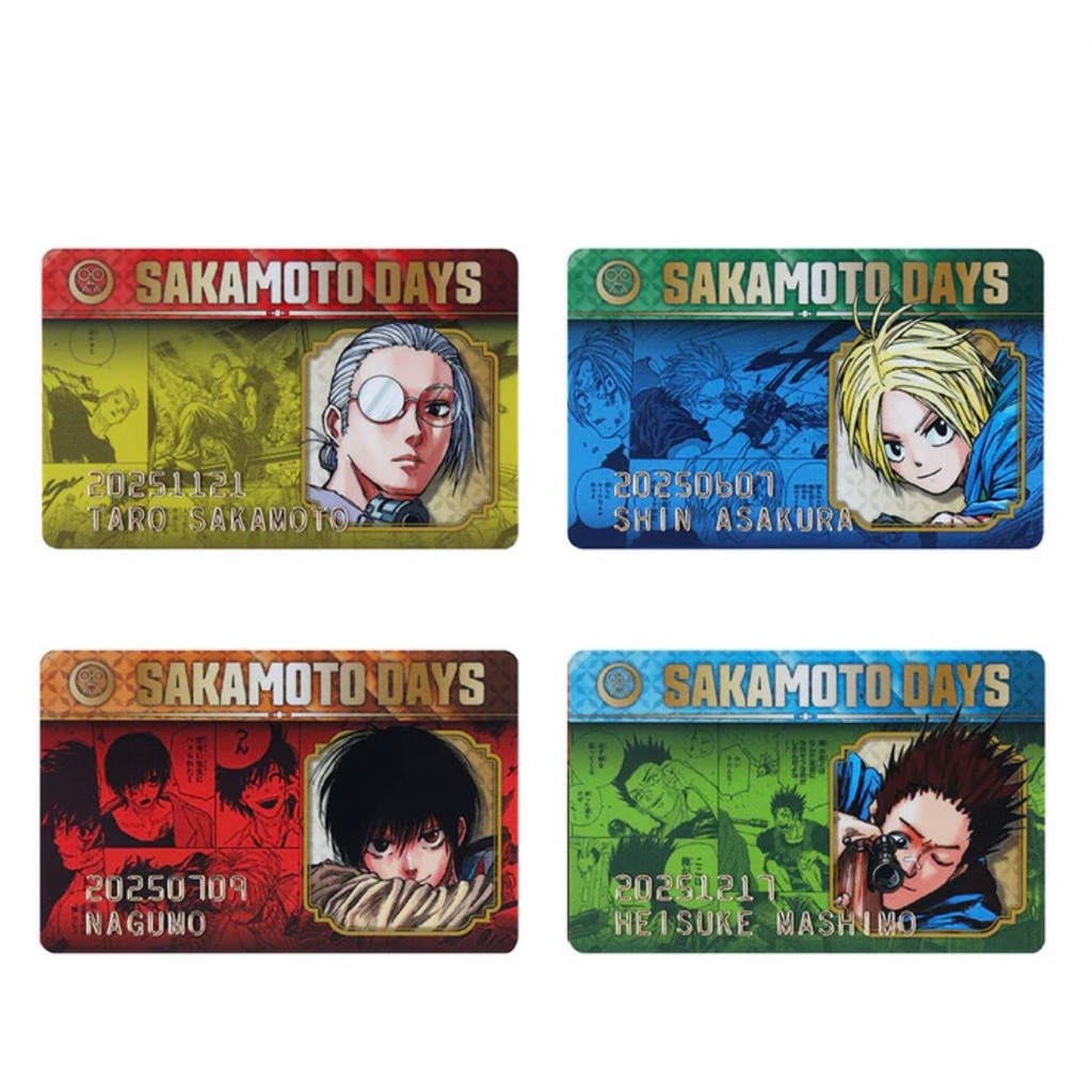 SAKAMOTO DAYS 坂本日常 坂本商店 2025 坂本太郎 南雲 朝倉 新 陸少糖 原畫 生日卡