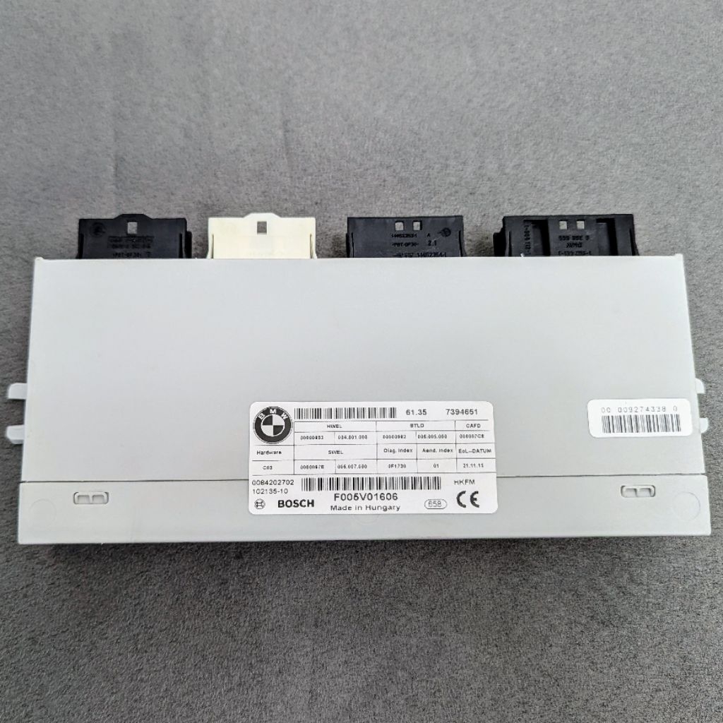 原廠 BMW F11 Lci 電動尾門模組  尾燈 後雨刷控制盒 倒車雷達模組 電尾門電腦 後部電器控制電腦模組 RFM