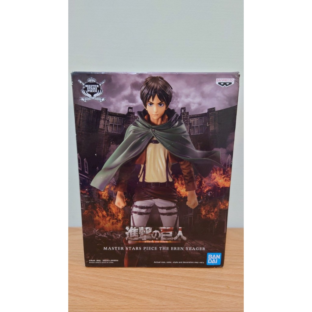日版 正版 進擊的巨人 MSP 艾連 葉卡 Eren Yeager 艾倫 耶格爾 模型 公仔 景品