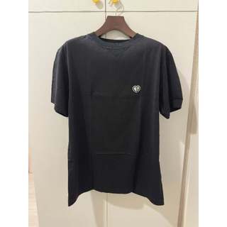 (9.5成新) DIOR 圓領短T 迪奧 黑色 M號 213J685A0677