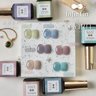 Infin.lin ►霧語甲油膠系列272S~277S 美甲甲油膠 甲油膠套組 指甲油膠 色膠 美甲凝膠 冰透色甲油膠