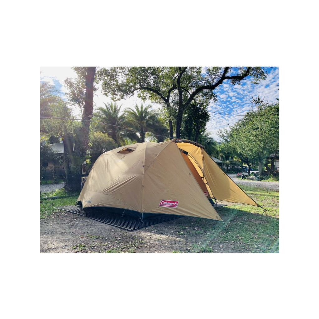Coleman二手帳篷4~6人透氣圓頂露營帳 (CM-38138)