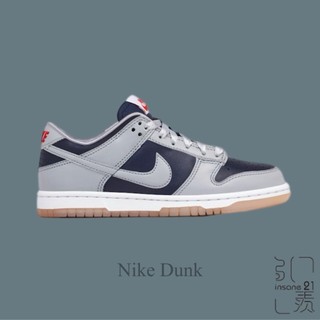 NIKE DUNK LOW COLLEGE NAVY GREY 灰銀 海軍藍 喬治城 女鞋 DD1768-400
