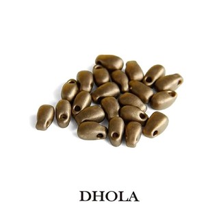 DHOLA｜【MIYUKI日本珠-長水滴-3*5.5MM 金咖消光金面-40克重/包 】御幸玻璃珠手工製作 日本製 朵拉