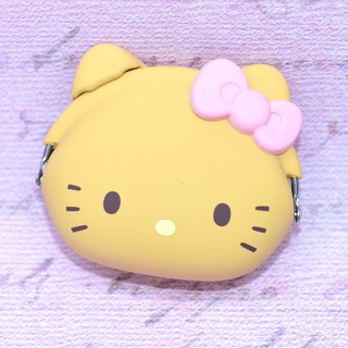 Hello Kitty × 南國風造型矽膠零錢包 mimi POCHI｜日曬風款 日本正版 mk437